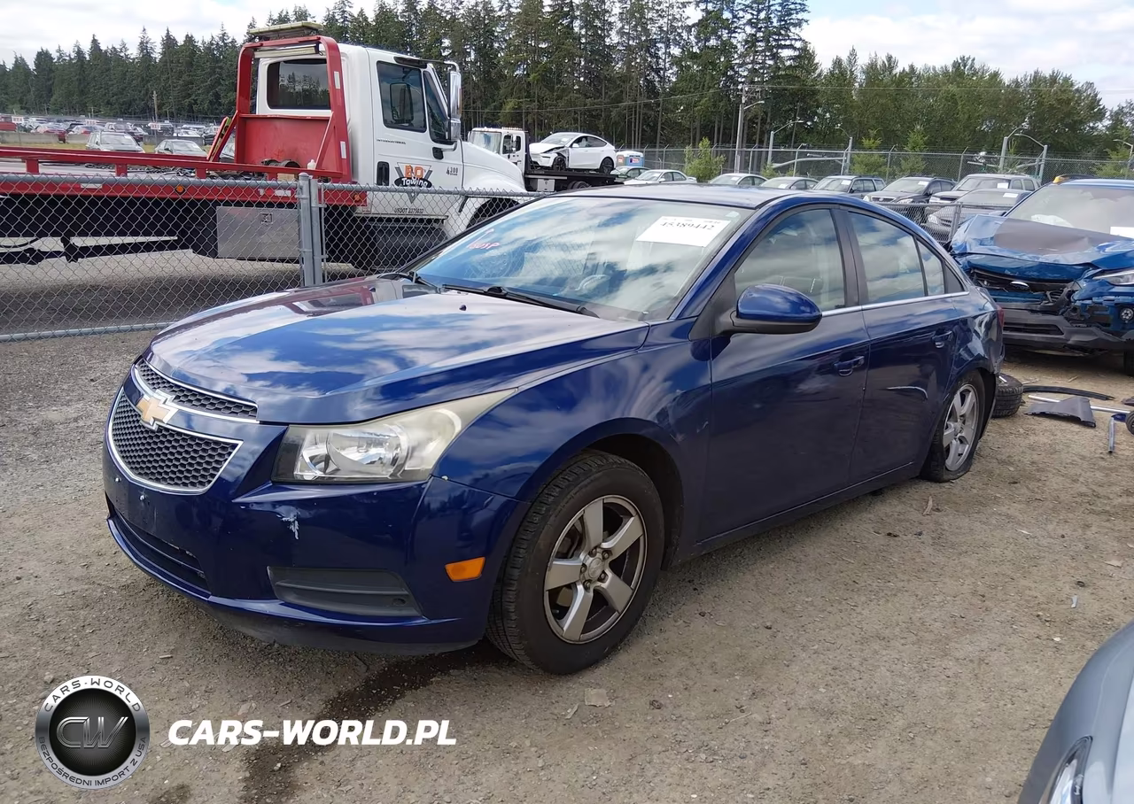 2013 Chevrolet Cruze 1Lt Auto VIN:1G1PC5SB7D7200543 - 2