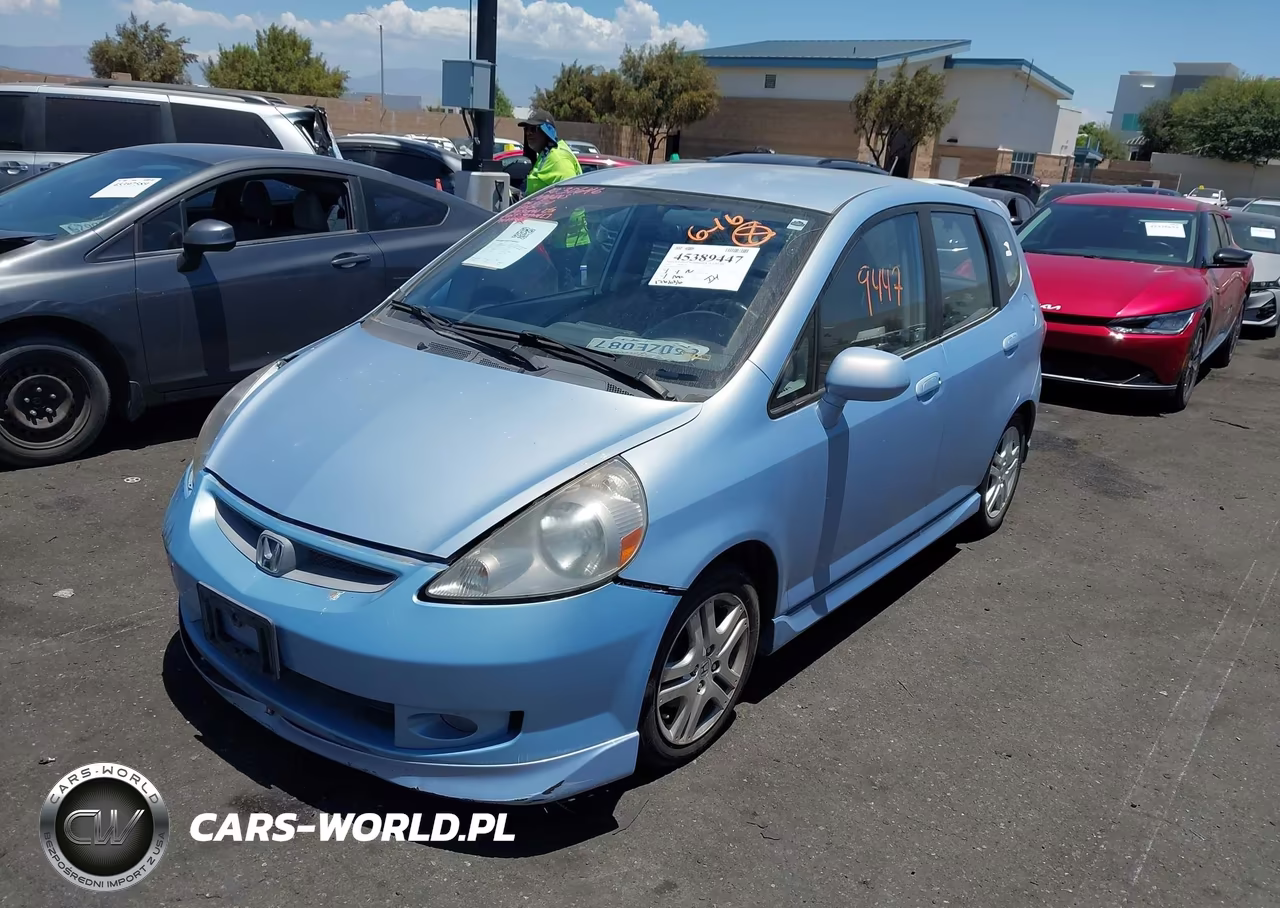 2008 Honda Fit Sport VIN:JHMGD38618S041815 - 2