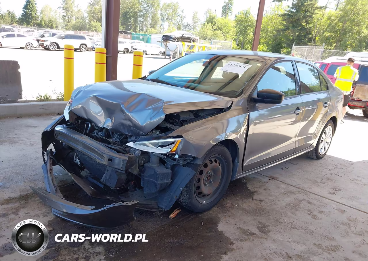 2012 Volkswagen Jetta 2.0L S VIN:3VW2K7AJ3CM395339 - 2