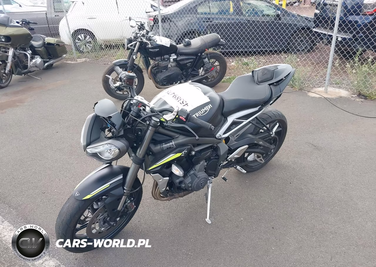 2020 Triumph Motorcycle Street Triple Rs VIN:SMTA554S6LTAA2921 - 2