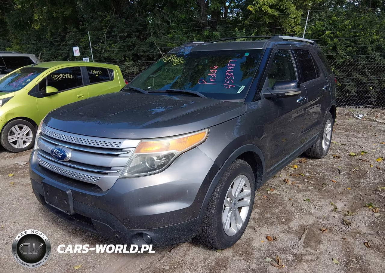 2012 Ford Explorer Xlt VIN:1FMHK7D97CGA75185 - 2