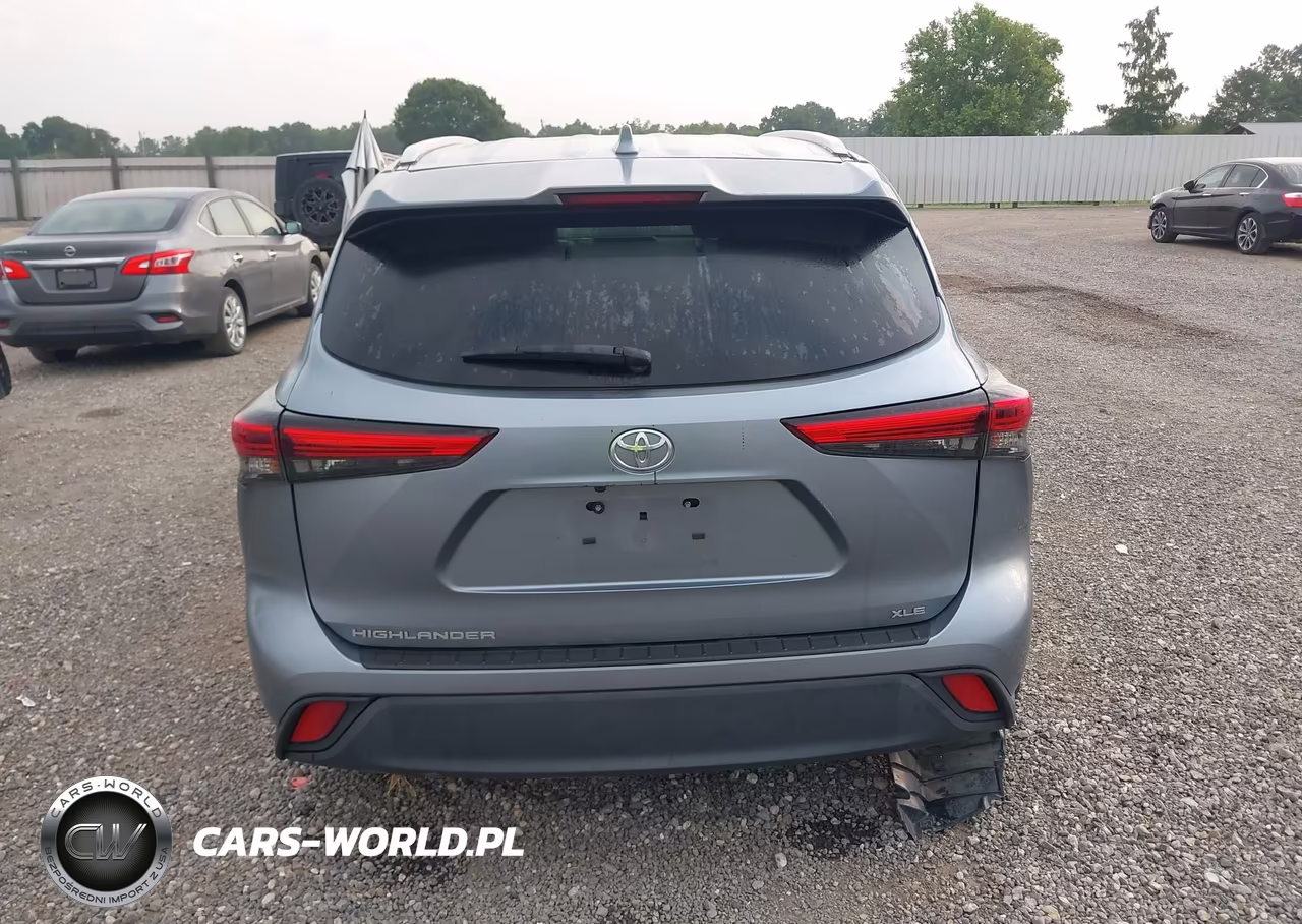 2022 Toyota Highlander Xle VIN:5TDGZRAHXNS095748 - 17