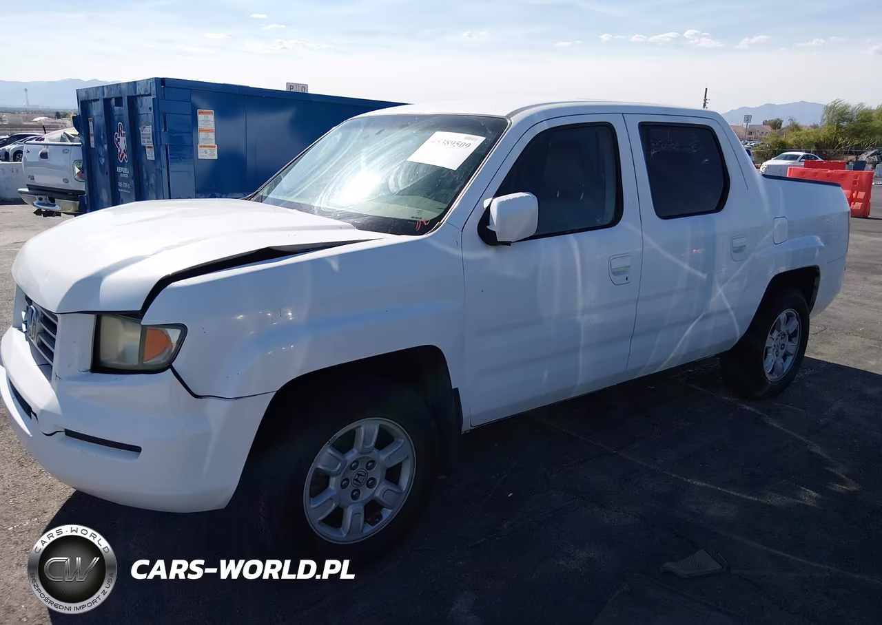 2007 Honda Ridgeline Rts VIN:2HJYK16467H551435 - 2