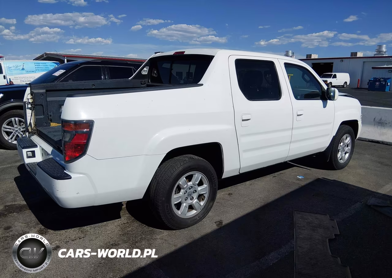 2007 Honda Ridgeline Rts VIN:2HJYK16467H551435 - 4