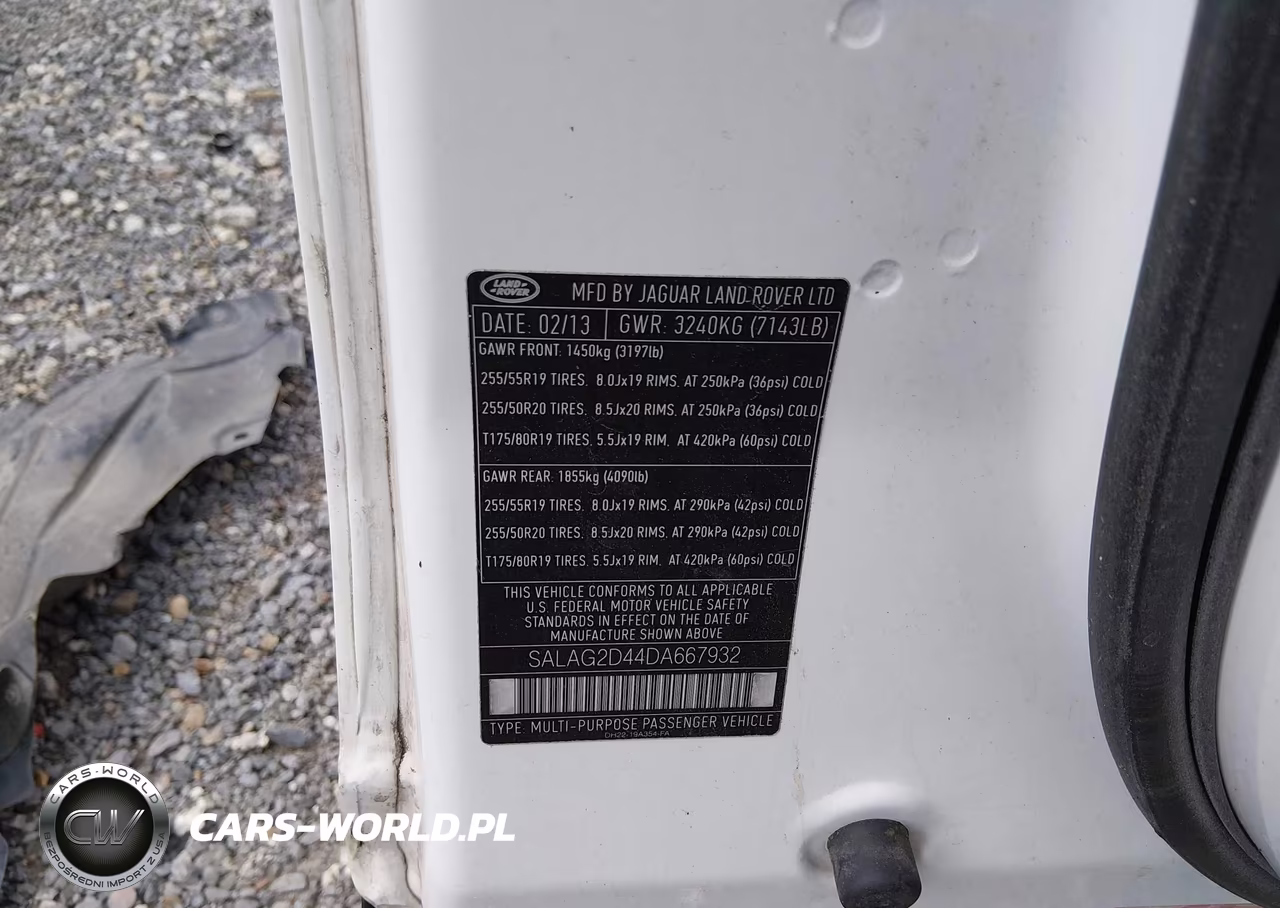 2013 Land Rover Lr4 VIN:SALAG2D44DA667932 - 9