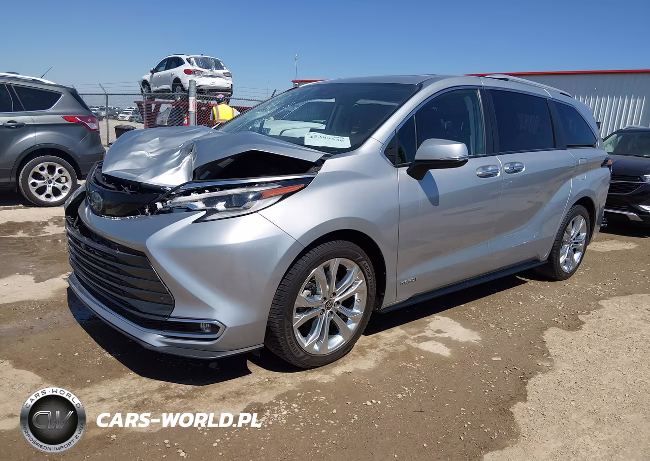 2021 Toyota Sienna Platinum VIN:5TDERKEC5MS067657 - 2