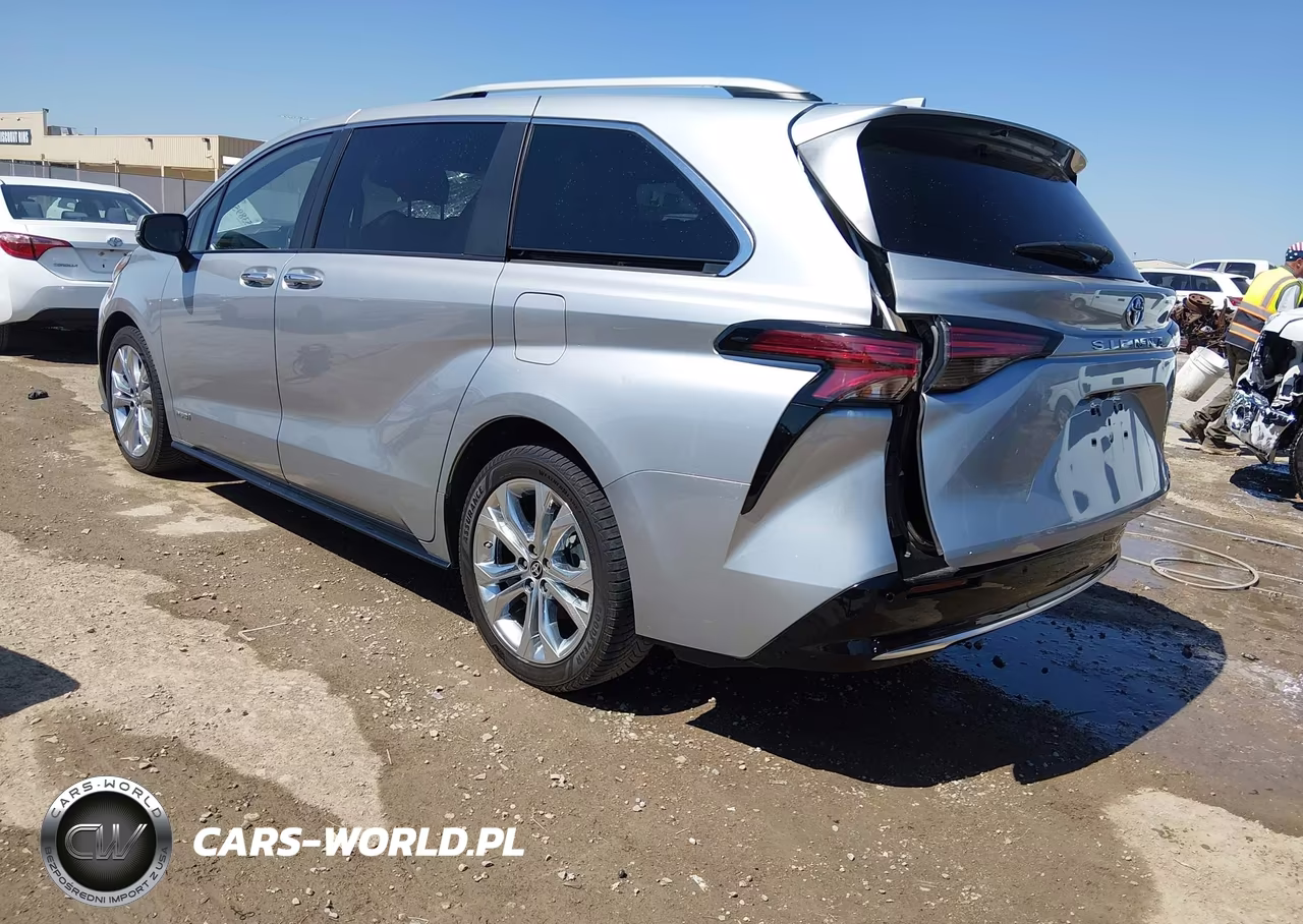 2021 Toyota Sienna Platinum VIN:5TDERKEC5MS067657 - 3