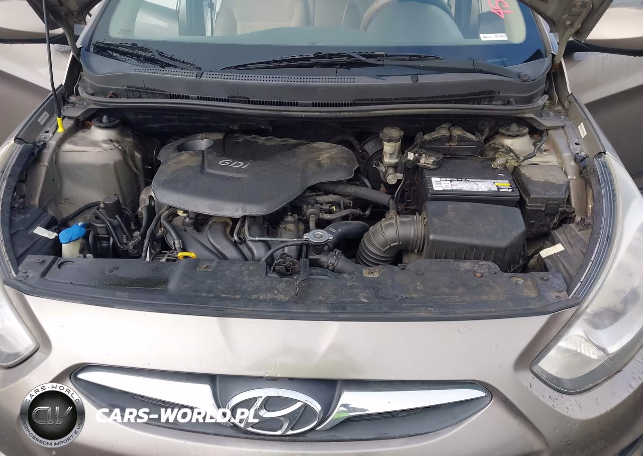 2013 Hyundai Accent Gls VIN:KMHCT4AE2DU477867 - 10