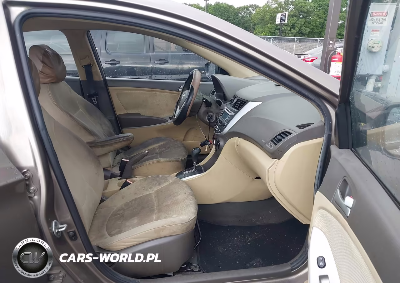 2013 Hyundai Accent Gls VIN:KMHCT4AE2DU477867 - 5