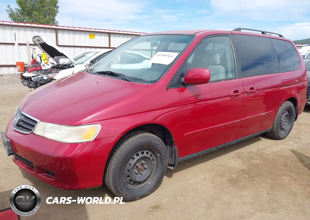 2002 Honda Odyssey Ex VIN:2HKRL18602H515695 - 2