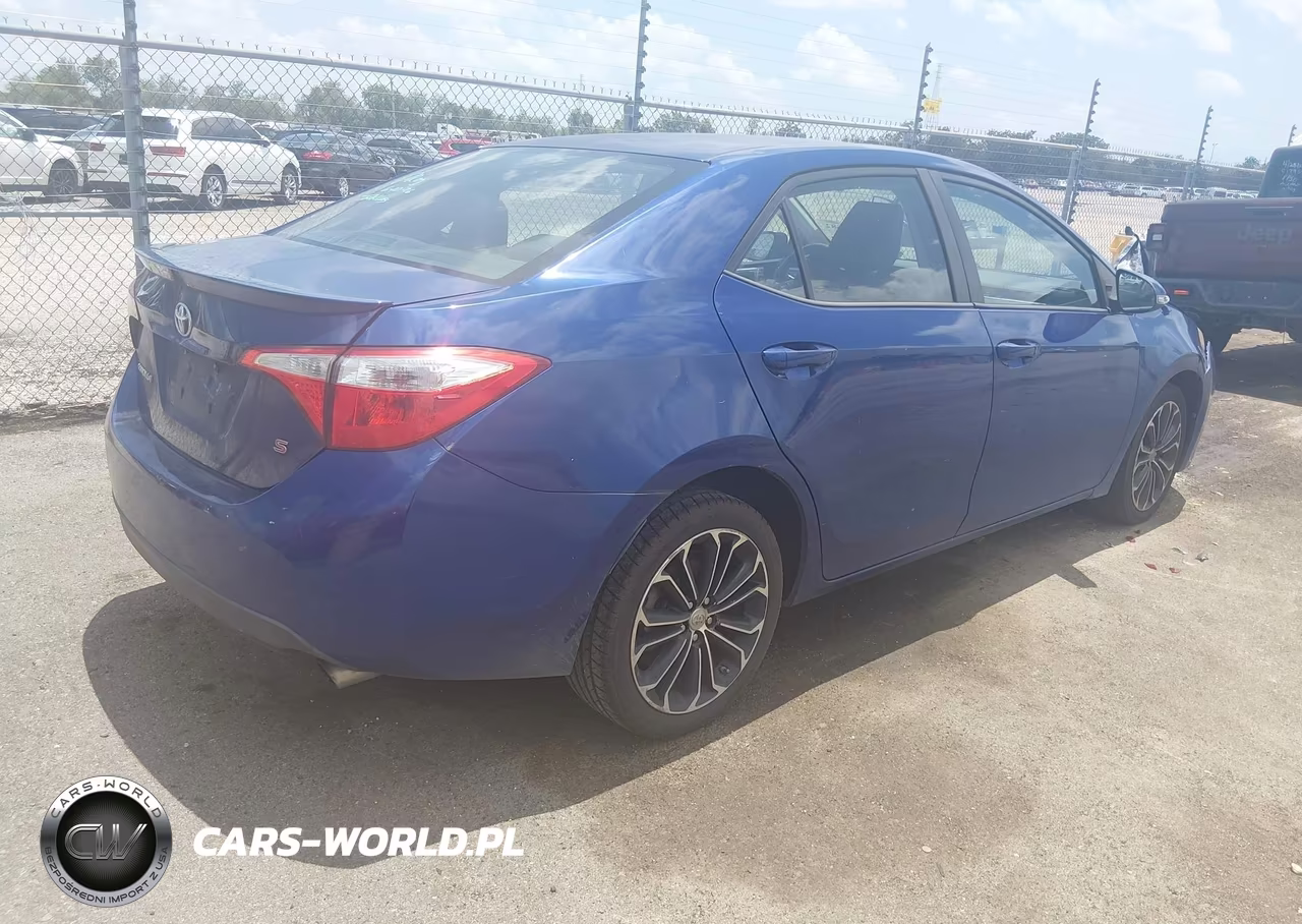 2015 Toyota Corolla S Plus VIN:2T1BURHE0FC406070 - 4