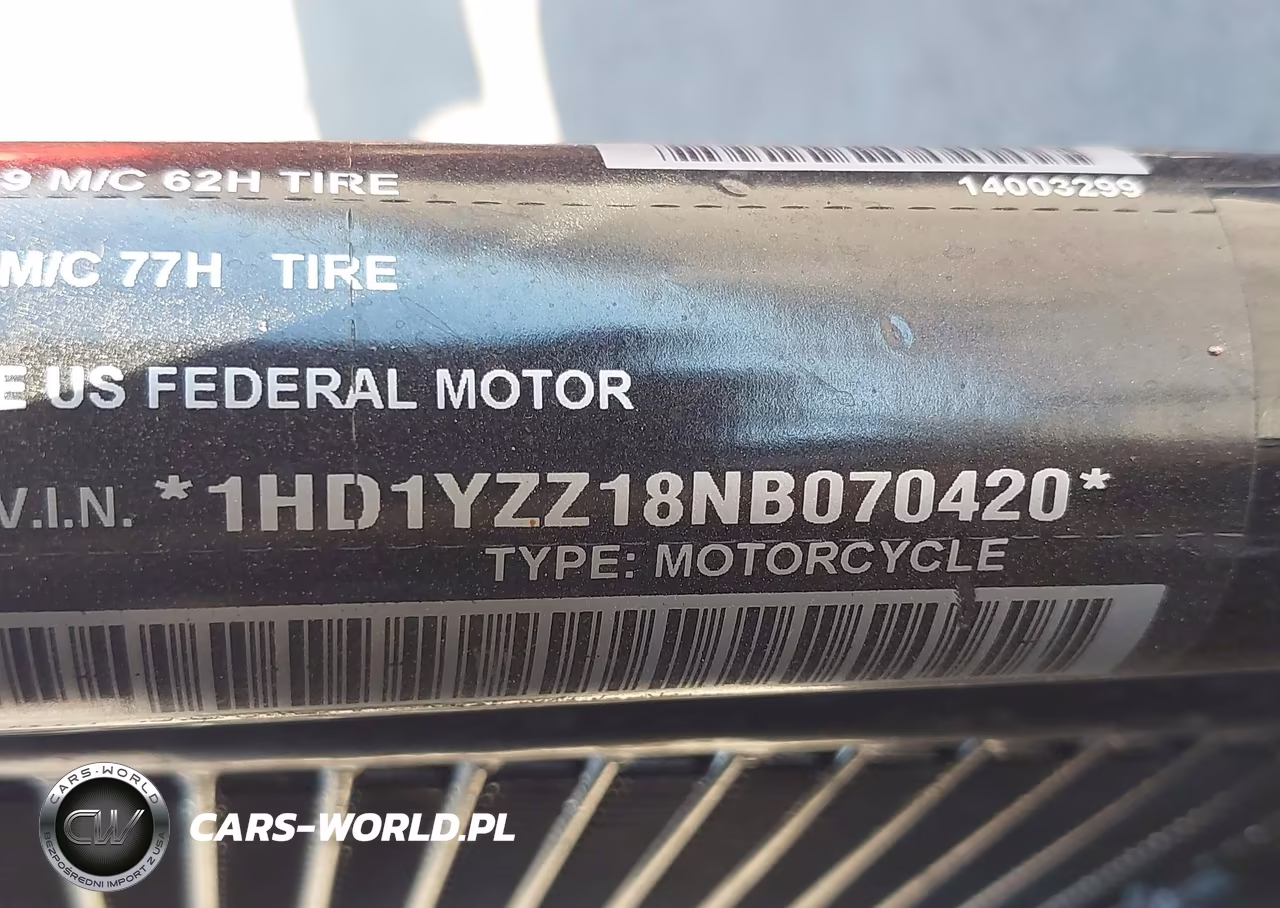 2022 Harley-Davidson Fxrst VIN:1HD1YZZ18NB070420 - 10