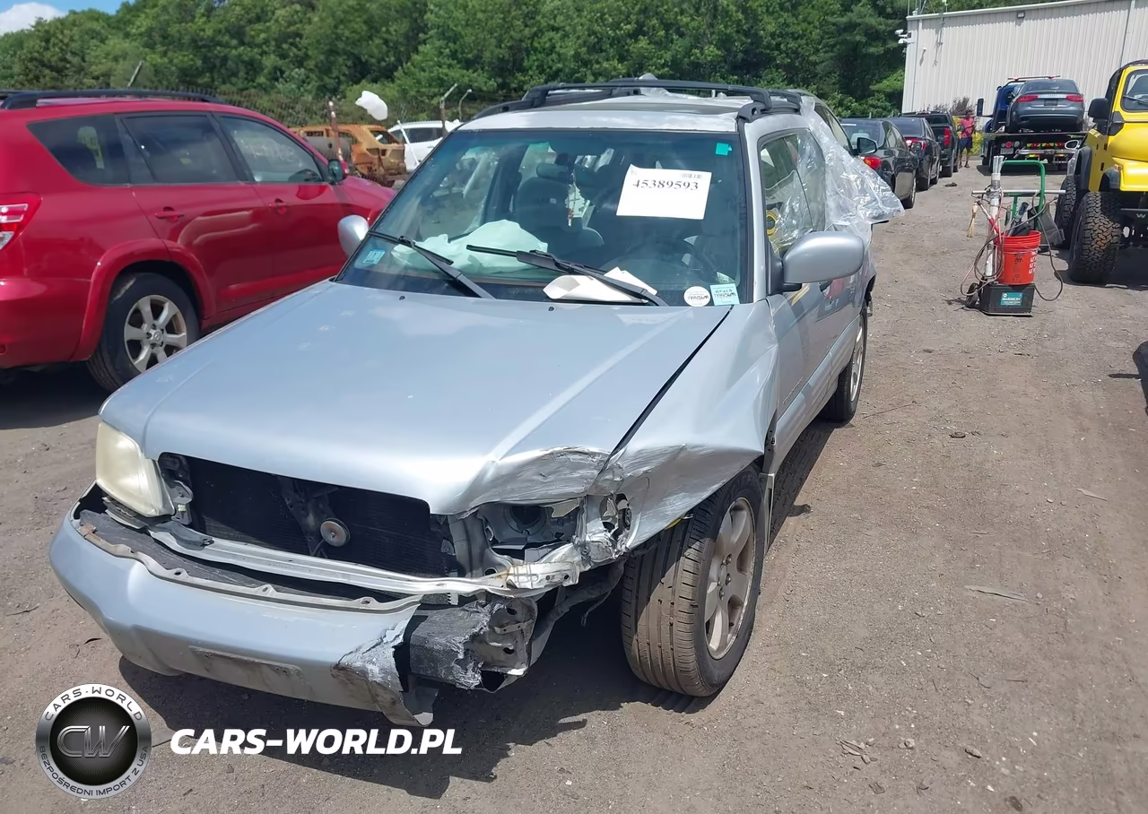 2002 Subaru Forester S VIN:JF1SF65652H735140 - 2