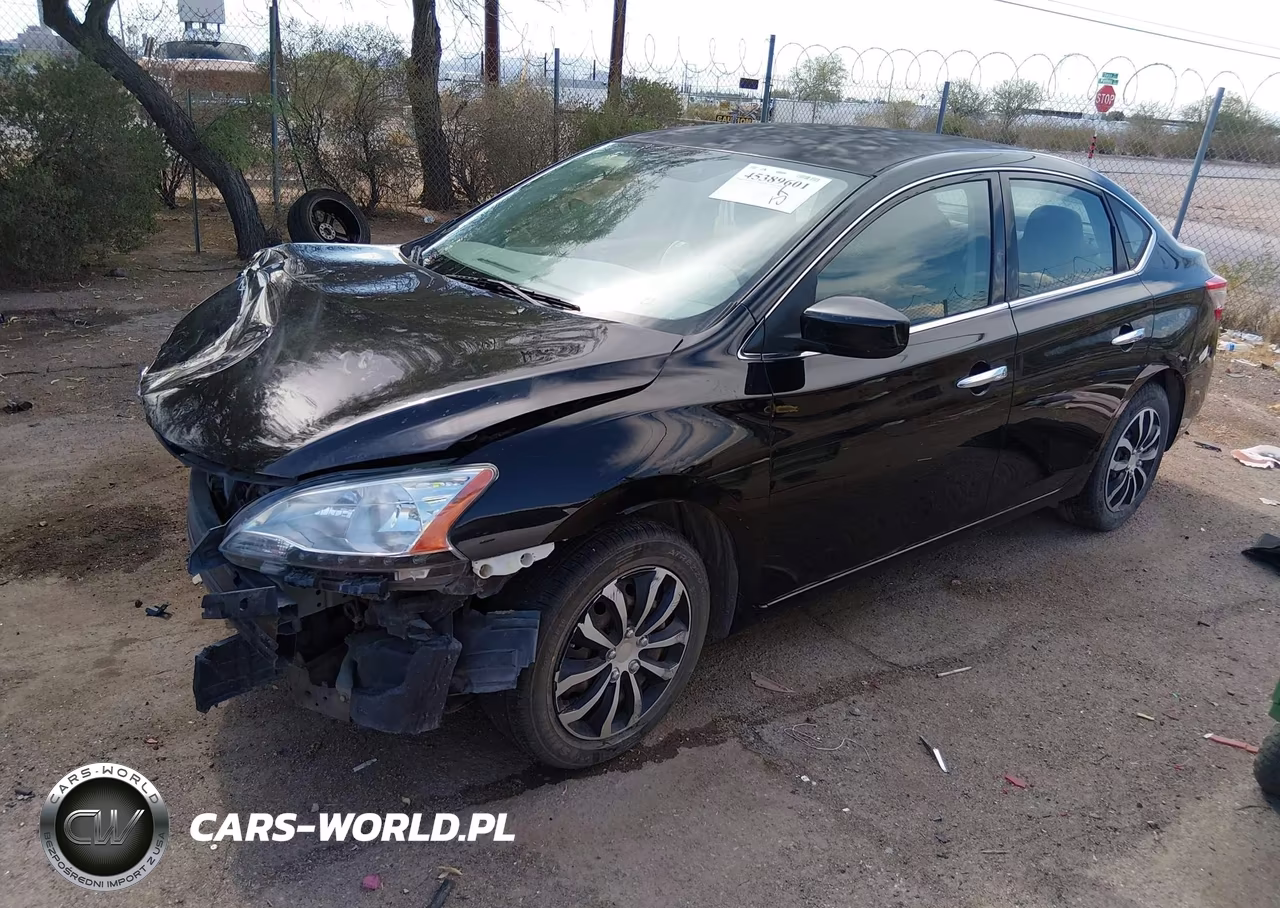 2015 Nissan Sentra S VIN:3N1AB7AP2FY334857 - 2