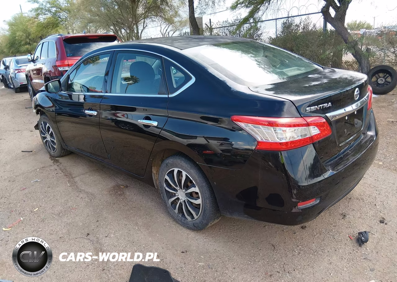 2015 Nissan Sentra S VIN:3N1AB7AP2FY334857 - 3