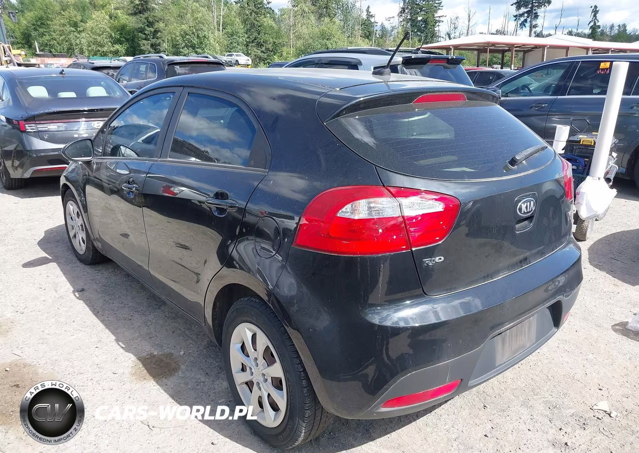 2014 Kia Rio Lx VIN:KNADM5A31E6355417 - 3