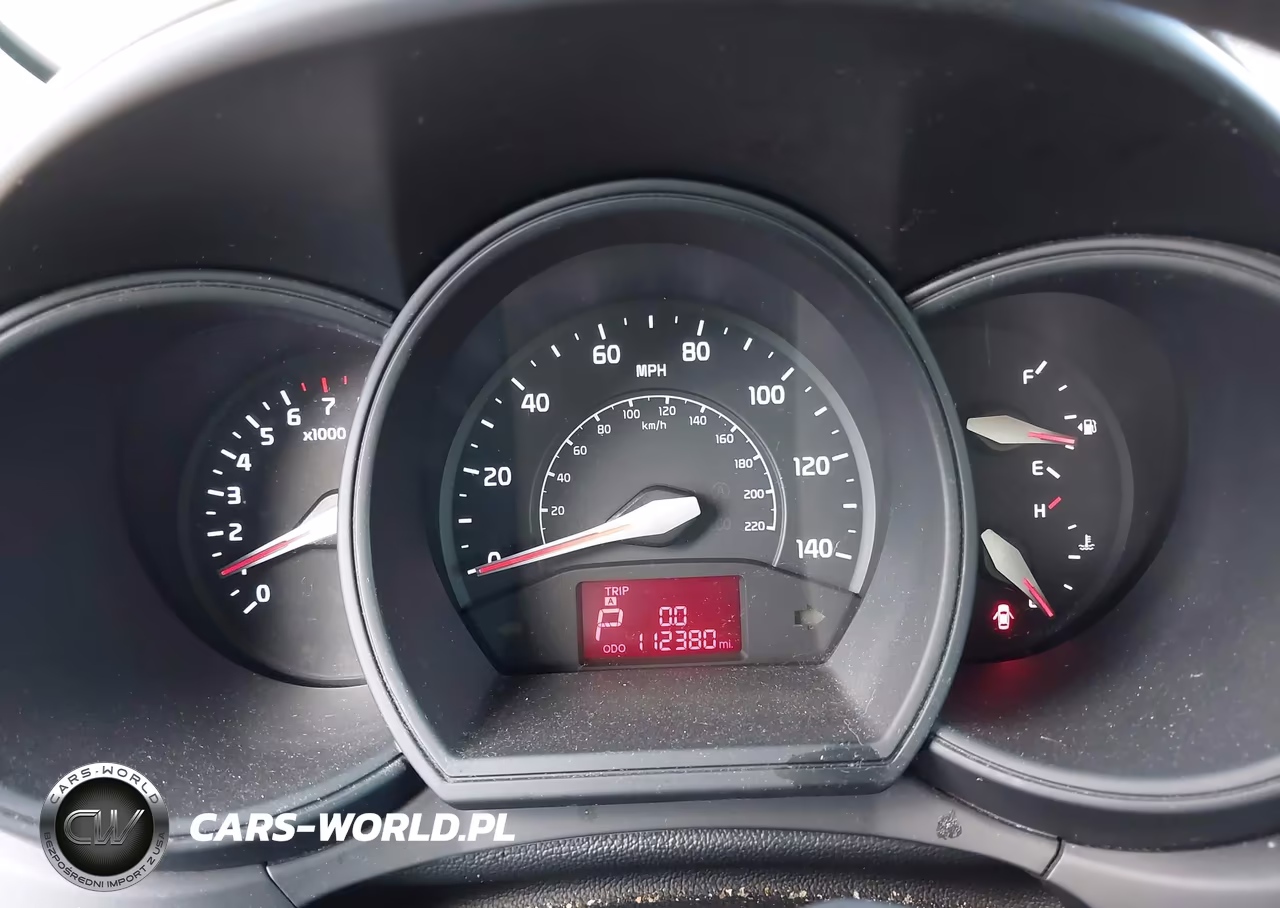 2014 Kia Rio Lx VIN:KNADM5A31E6355417 - 7