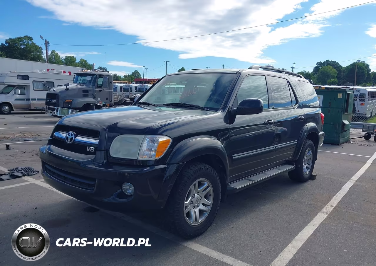2005 Toyota Sequoia Limited V8 VIN:5TDZT38A85S250894 - 2