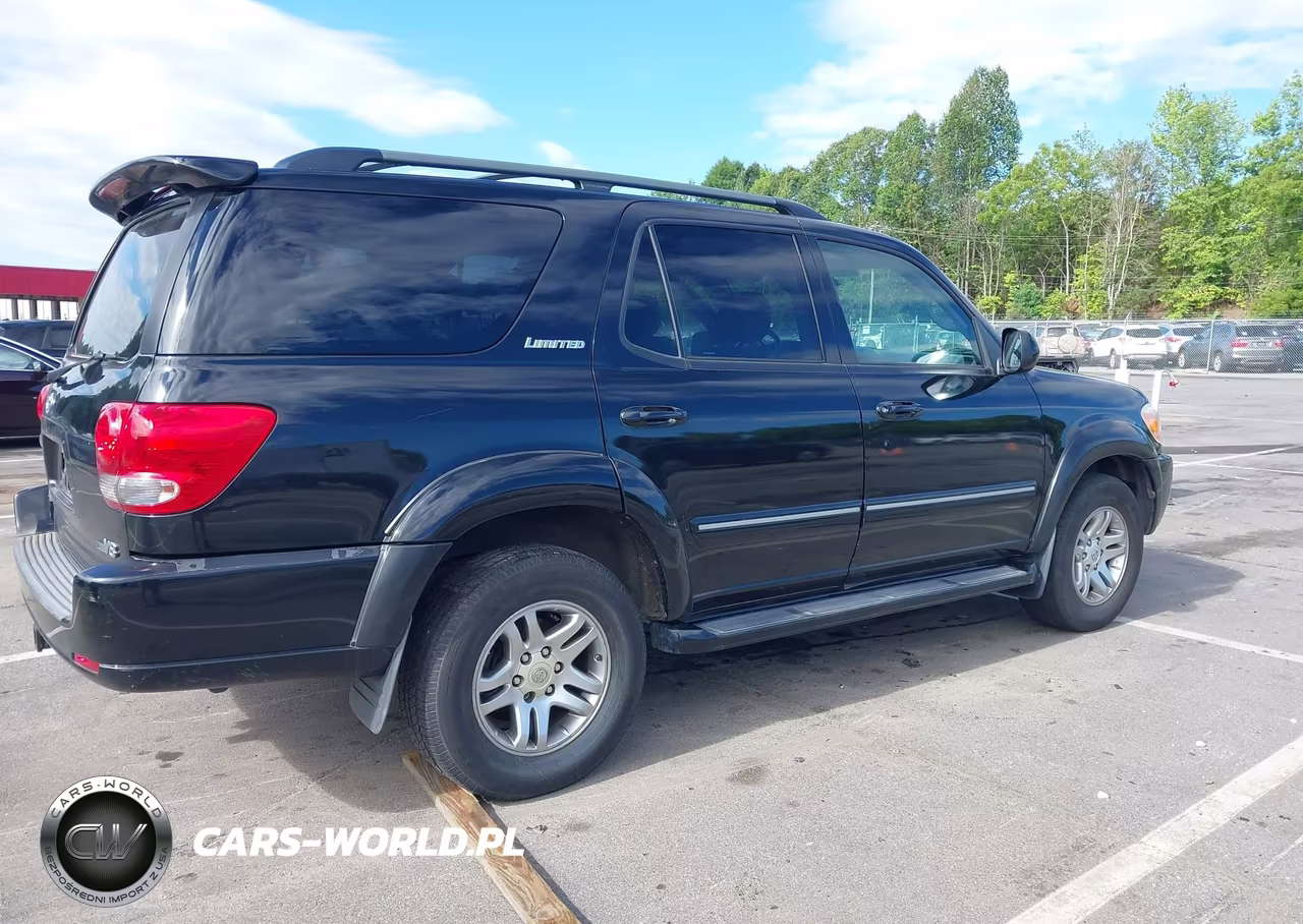 2005 Toyota Sequoia Limited V8 VIN:5TDZT38A85S250894 - 4