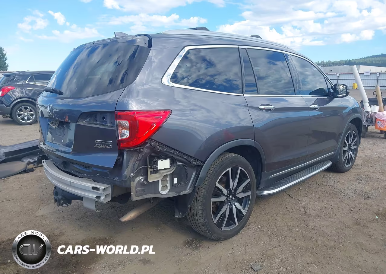 2020 Honda Pilot Awd Touring 8 Passenger VIN:5FNYF6H97LB054408 - 4