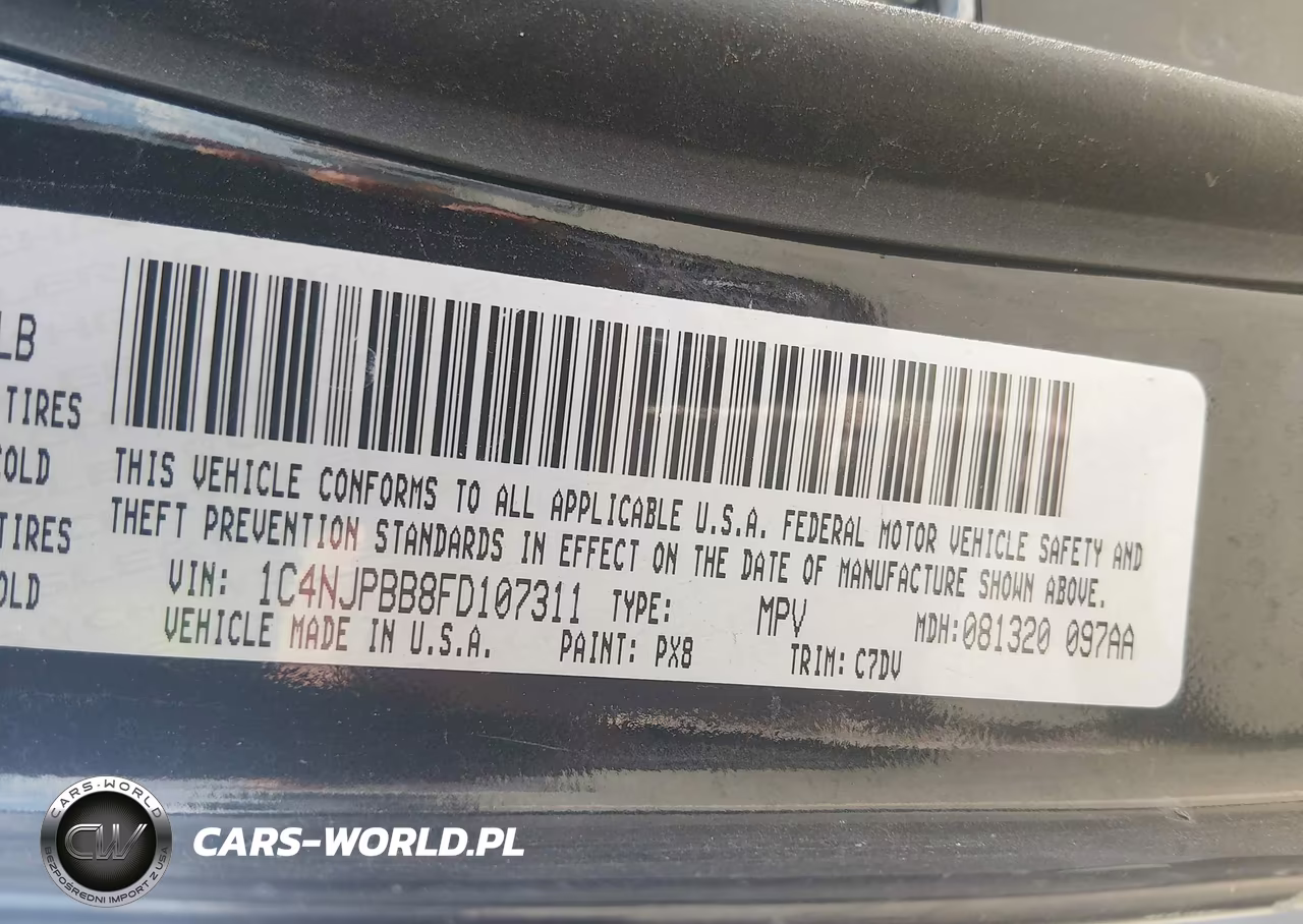 2015 Jeep Patriot Sport VIN:1C4NJPBB8FD107311 - 9