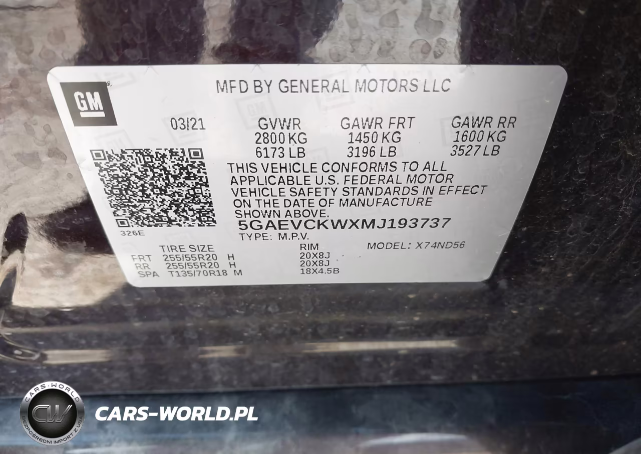 2021 Buick Enclave Awd Avenir VIN:5GAEVCKWXMJ193737 - 9