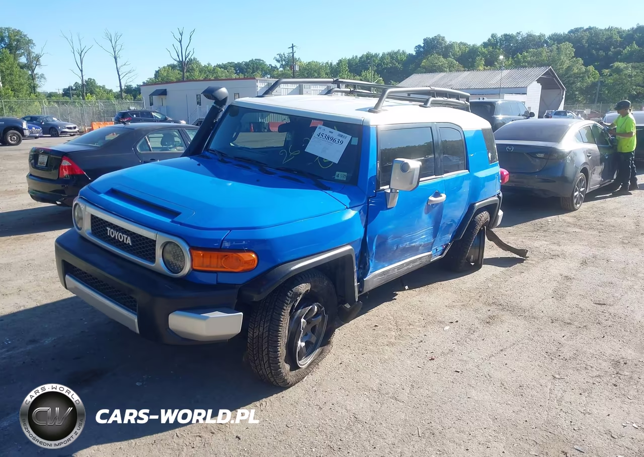 2007 Toyota Fj Cruiser VIN:JTEBU11F270020441 - 2