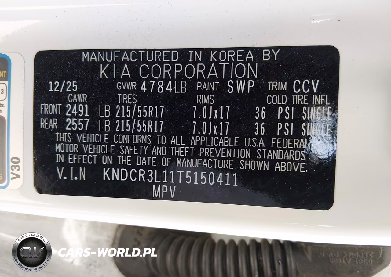 2026 Kia Niro Ev Wind VIN:KNDCR3L11T5150411 - 9