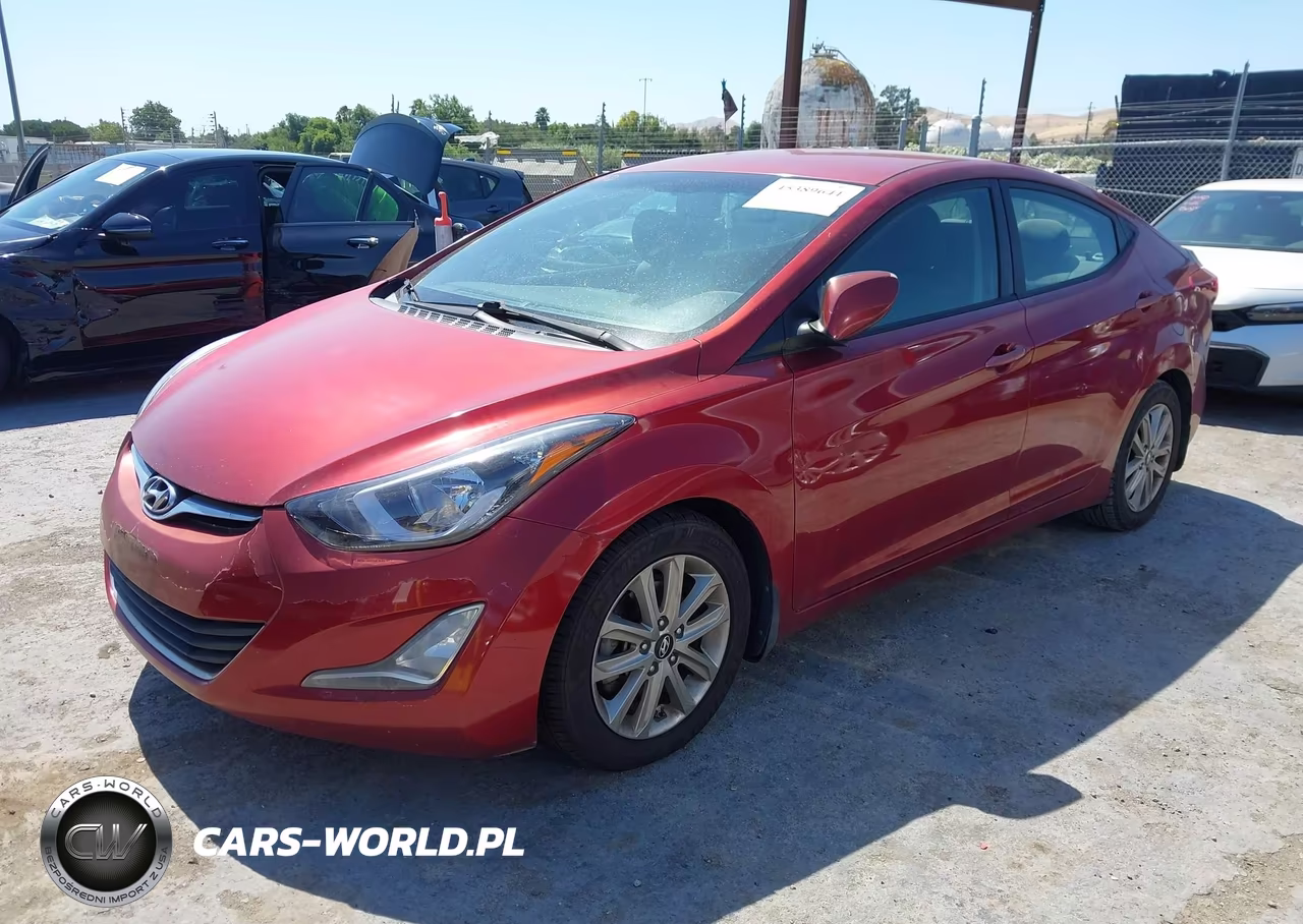 2015 Hyundai Elantra Se VIN:5NPDH4AE0FH605689 - 2