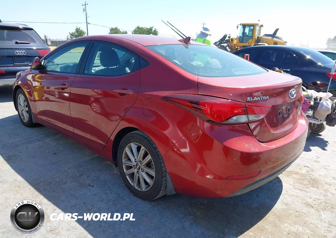 2015 Hyundai Elantra Se VIN:5NPDH4AE0FH605689 - 3