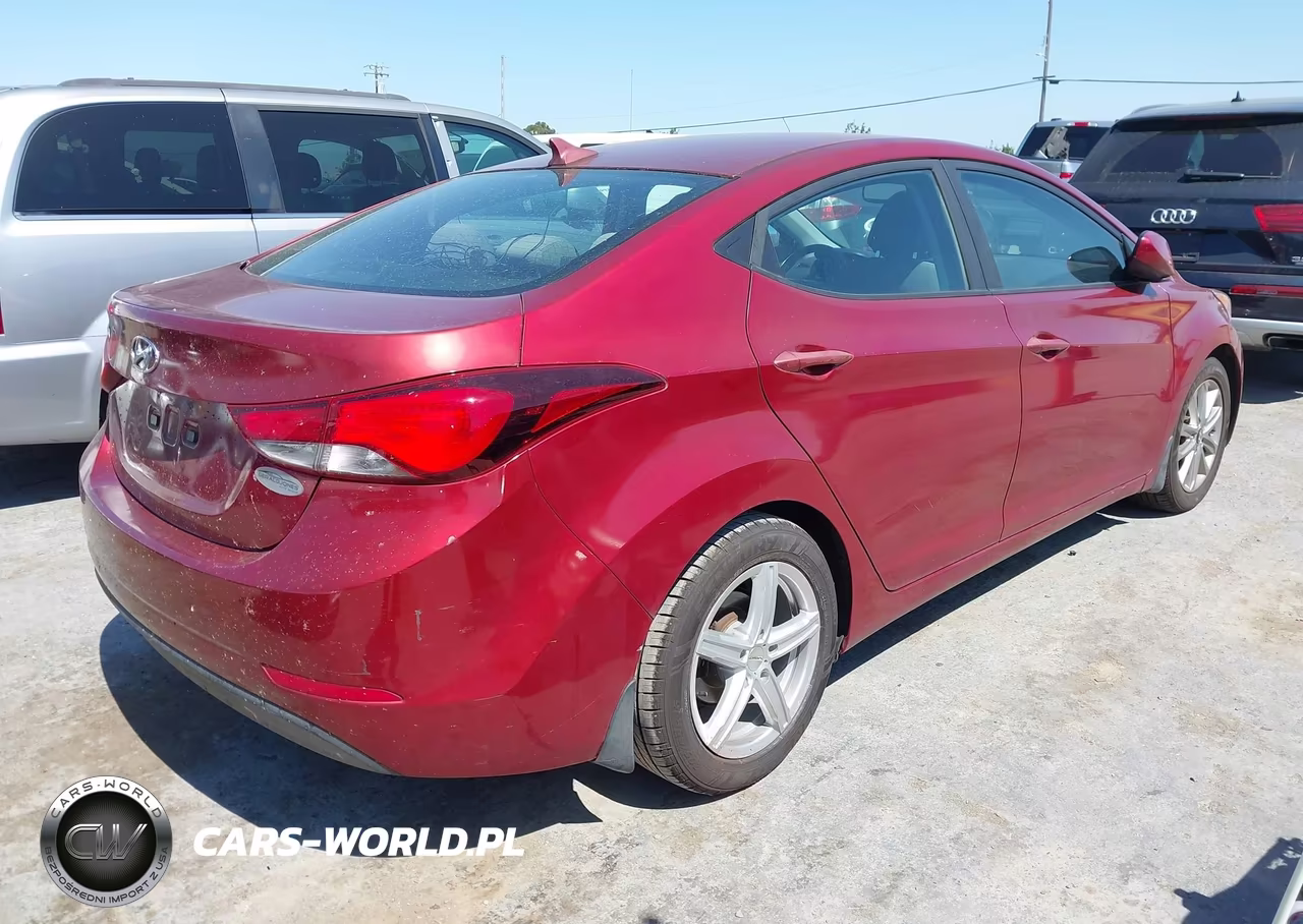 2015 Hyundai Elantra Se VIN:5NPDH4AE0FH605689 - 4