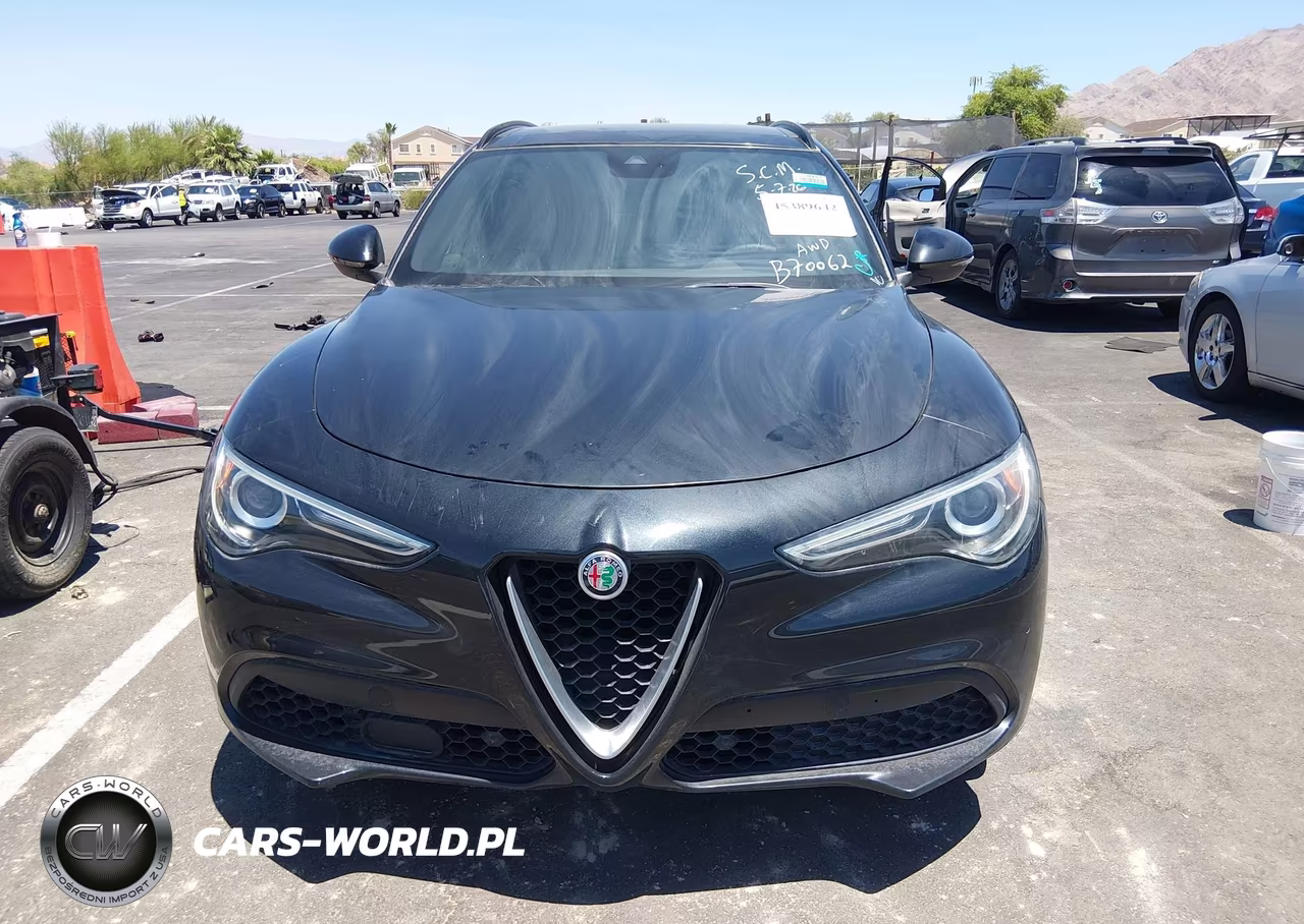 2018 Alfa Romeo Stelvio Ti Sport Awd VIN:ZASFAKNN4J7B70062 - 12