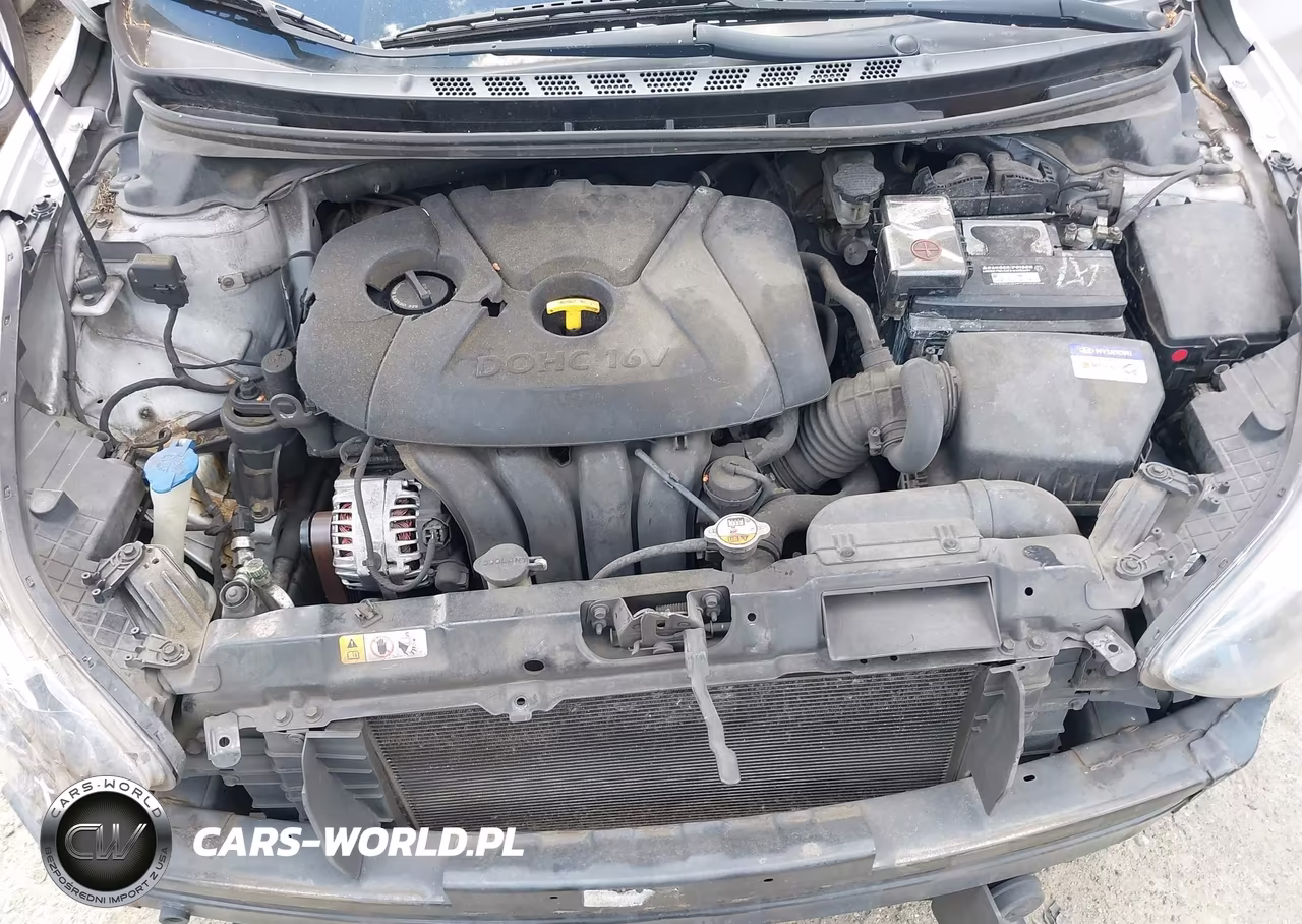 2013 Hyundai Elantra Gls VIN:KMHDH4AE7DU840864 - 10
