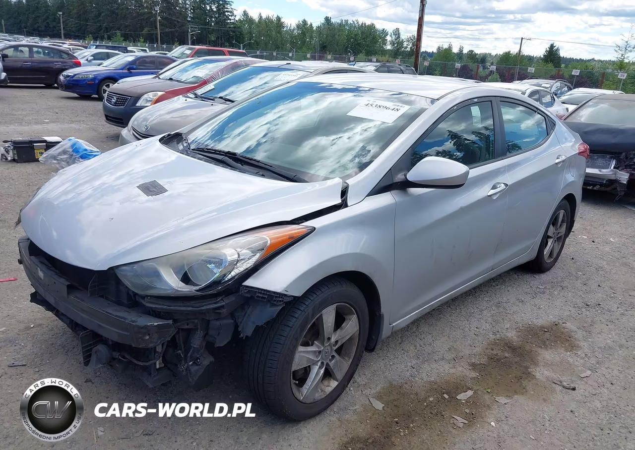 2013 Hyundai Elantra Gls VIN:KMHDH4AE7DU840864 - 2