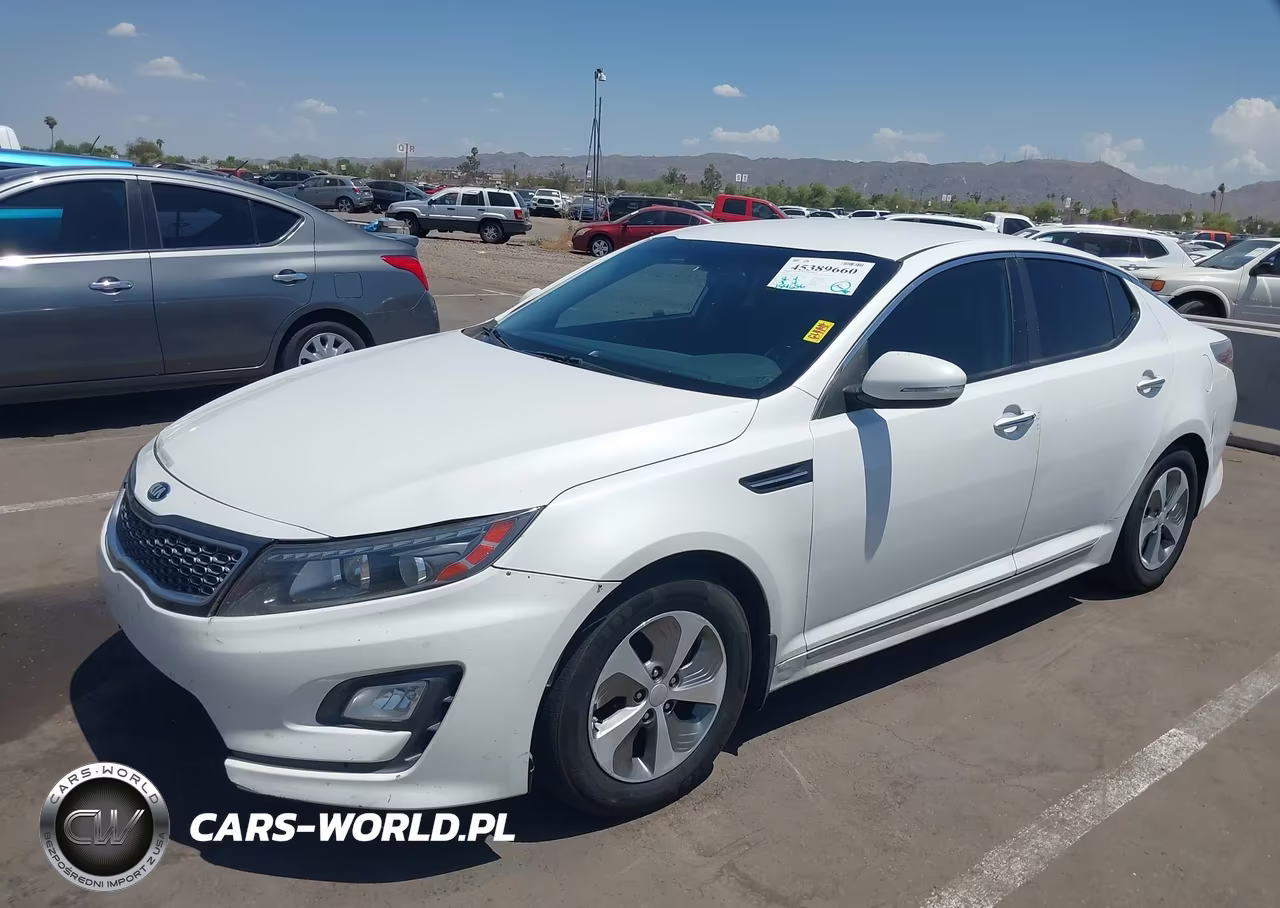 2015 Kia Optima Hybrid VIN:KNAGM4ADXF5078810 - 2