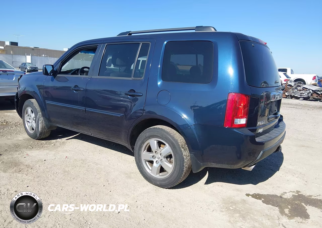 2011 Honda Pilot Ex-L VIN:5FNYF3H57BB024447 - 3