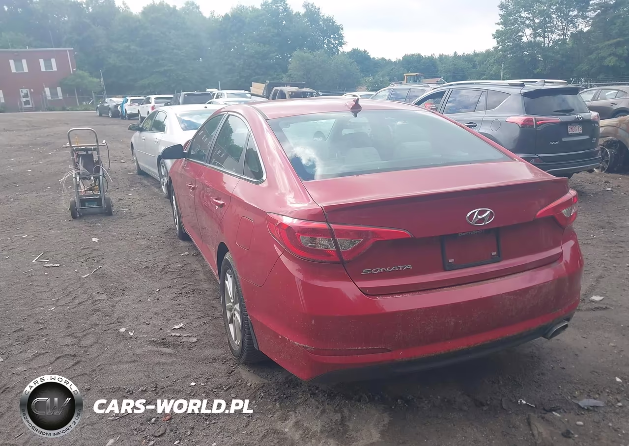 2017 Hyundai Sonata Se VIN:5NPE24AF0HH451857 - 3