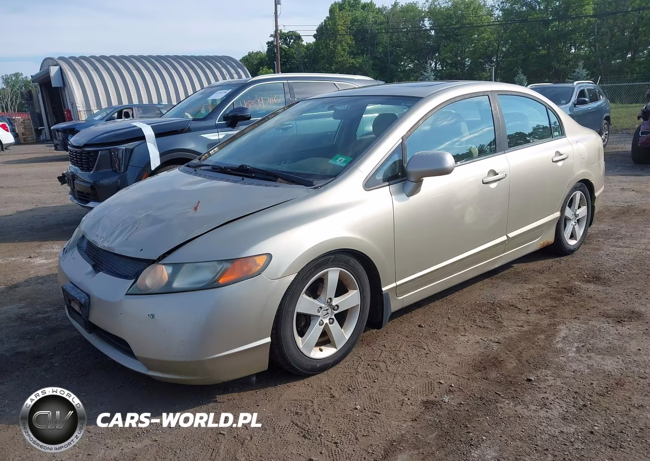 2008 Honda Civic Ex VIN:1HGFA16878L052067 - 2