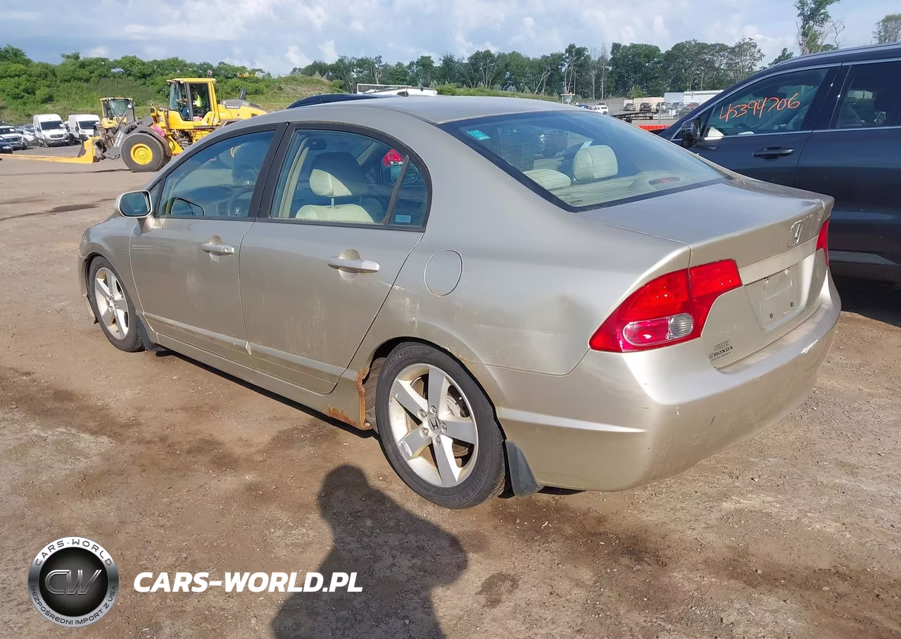 2008 Honda Civic Ex VIN:1HGFA16878L052067 - 3