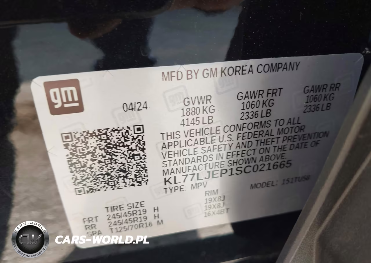 2025 Chevrolet Trax Fwd 2Rs VIN:KL77LJEP1SC021665 - 9