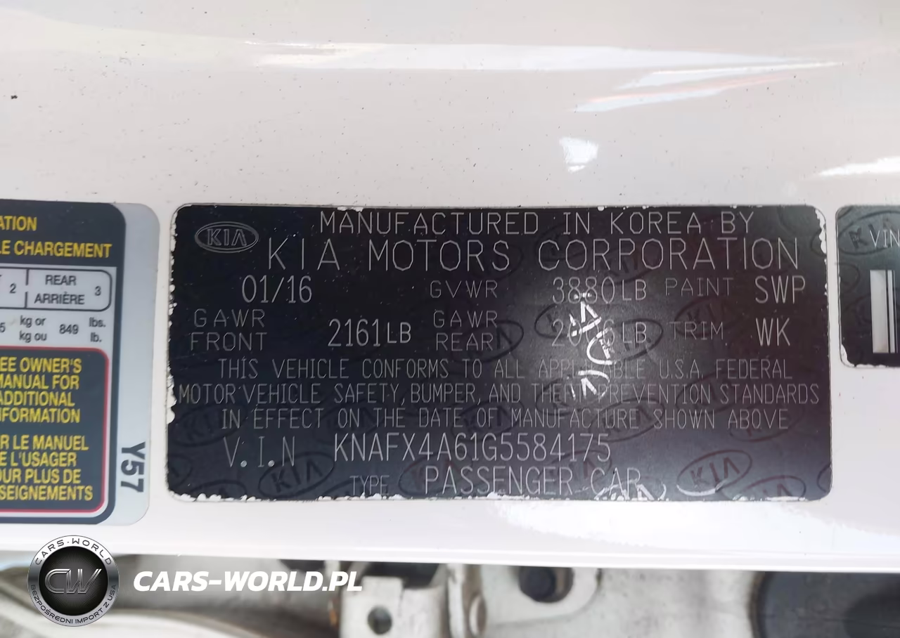 2016 Kia Forte Lx VIN:KNAFX4A61G5584175 - 9