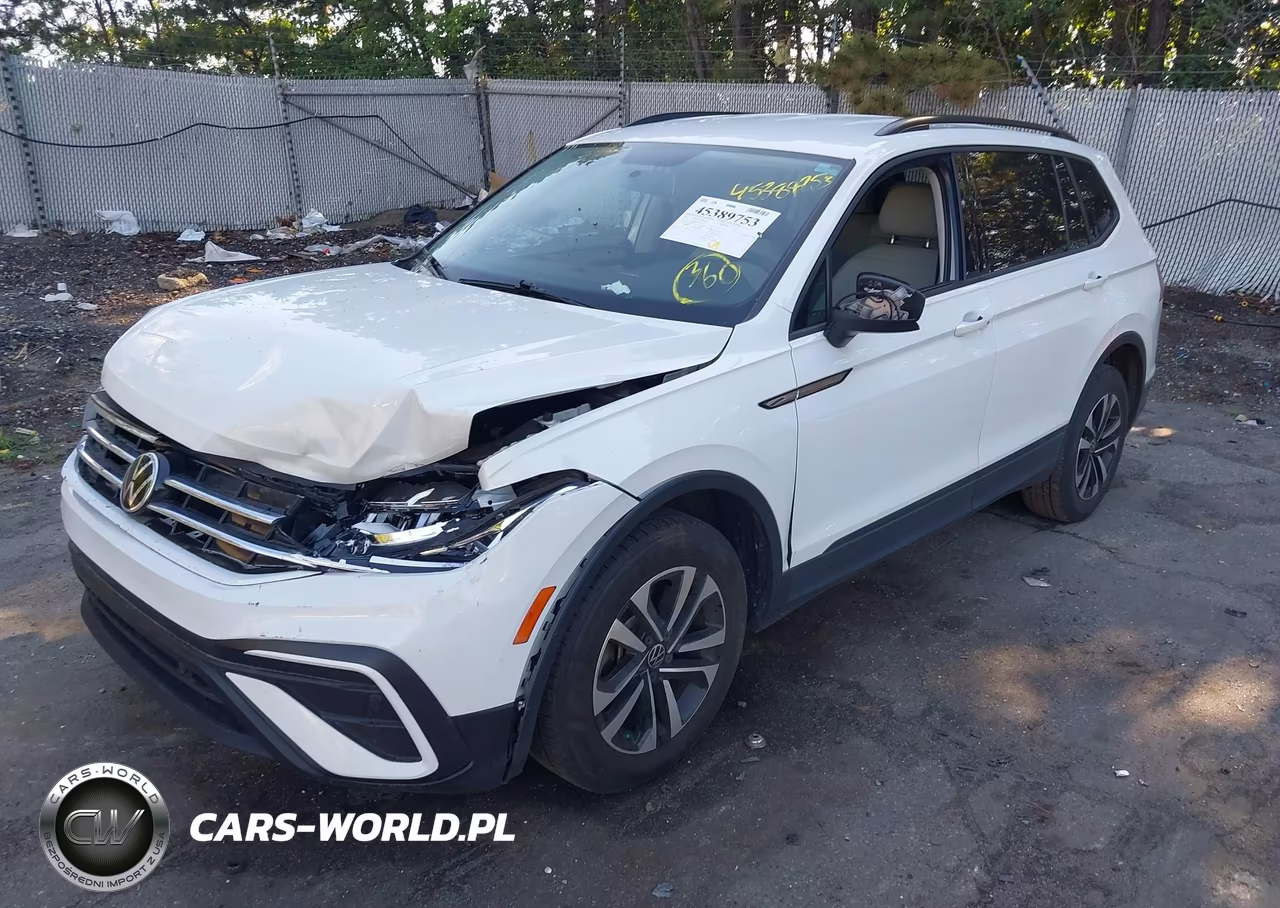 2022 Volkswagen Tiguan 2.0T S VIN:3VV1B7AX2NM002793 - 2