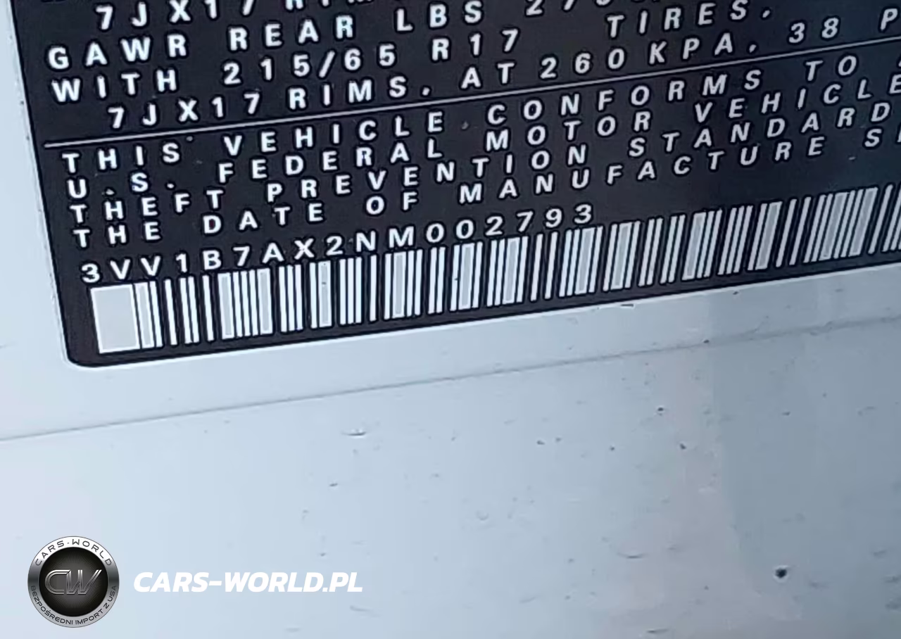 2022 Volkswagen Tiguan 2.0T S VIN:3VV1B7AX2NM002793 - 9