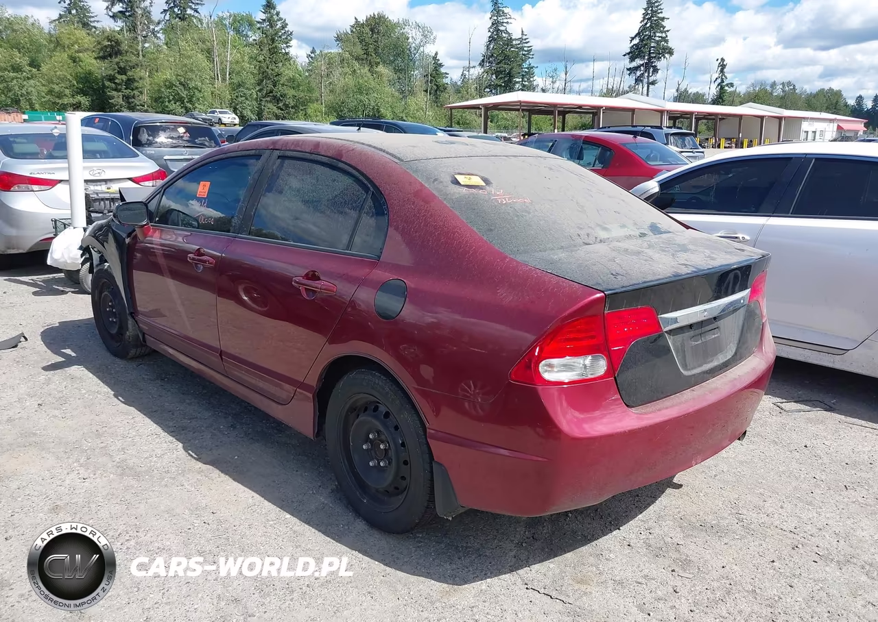 2009 Honda Civic Lx VIN:19XFA16559E045567 - 3