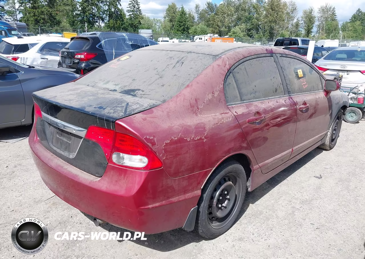 2009 Honda Civic Lx VIN:19XFA16559E045567 - 4