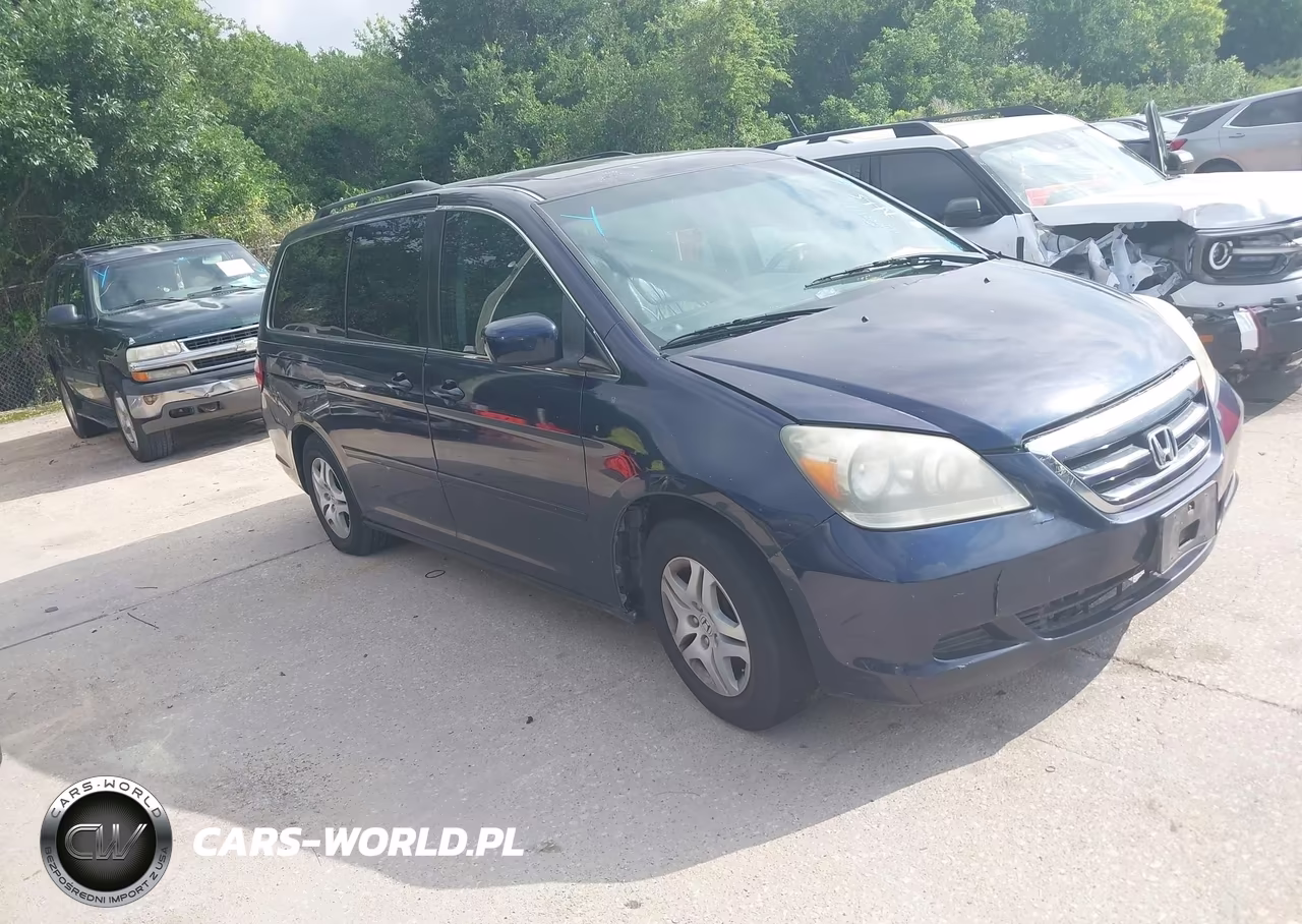 2007 Honda Odyssey Ex-L VIN:5FNRL38767B080837 - 13