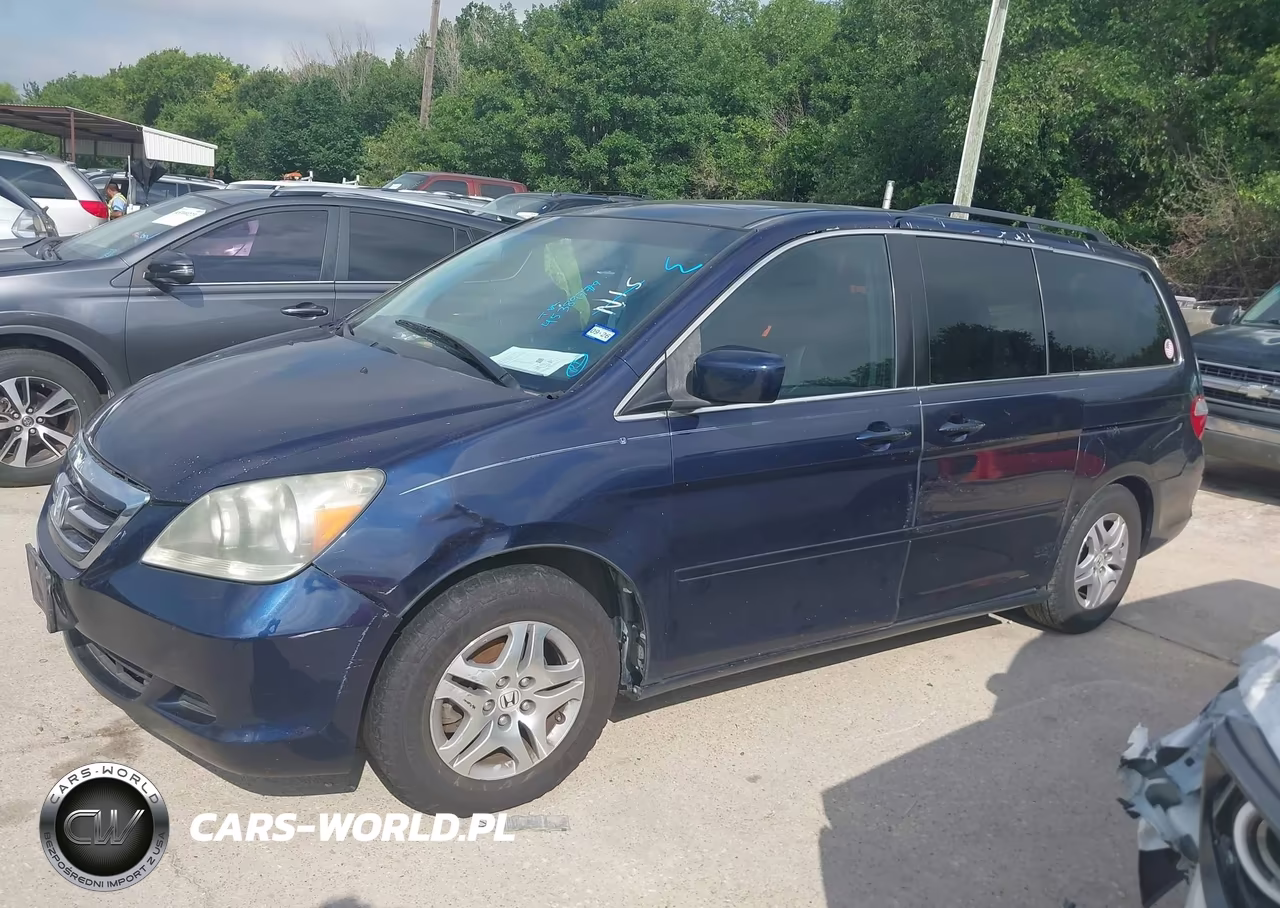 2007 Honda Odyssey Ex-L VIN:5FNRL38767B080837 - 14