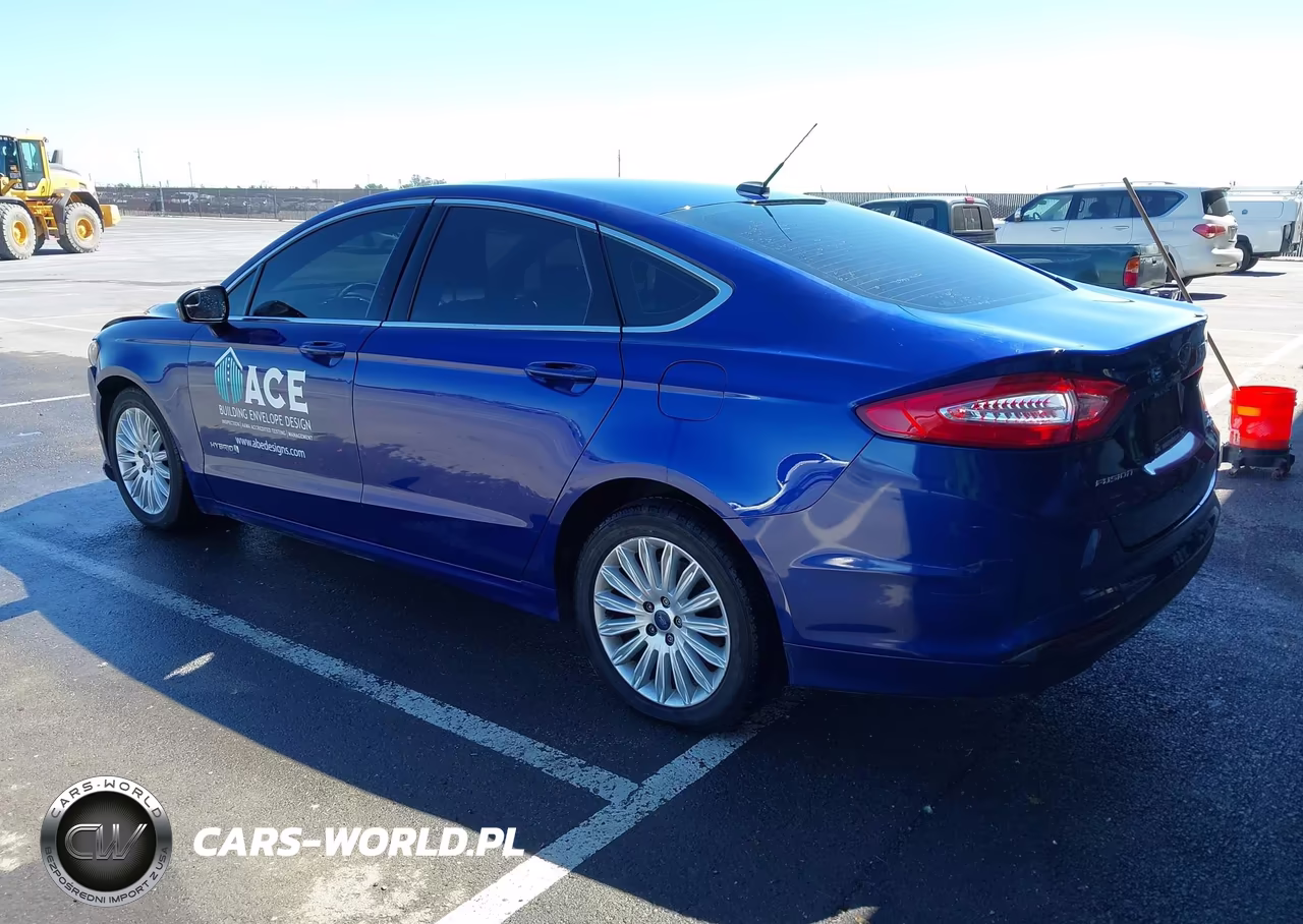 2014 Ford Fusion Hybrid Se VIN:3FA6P0LU5ER357854 - 3