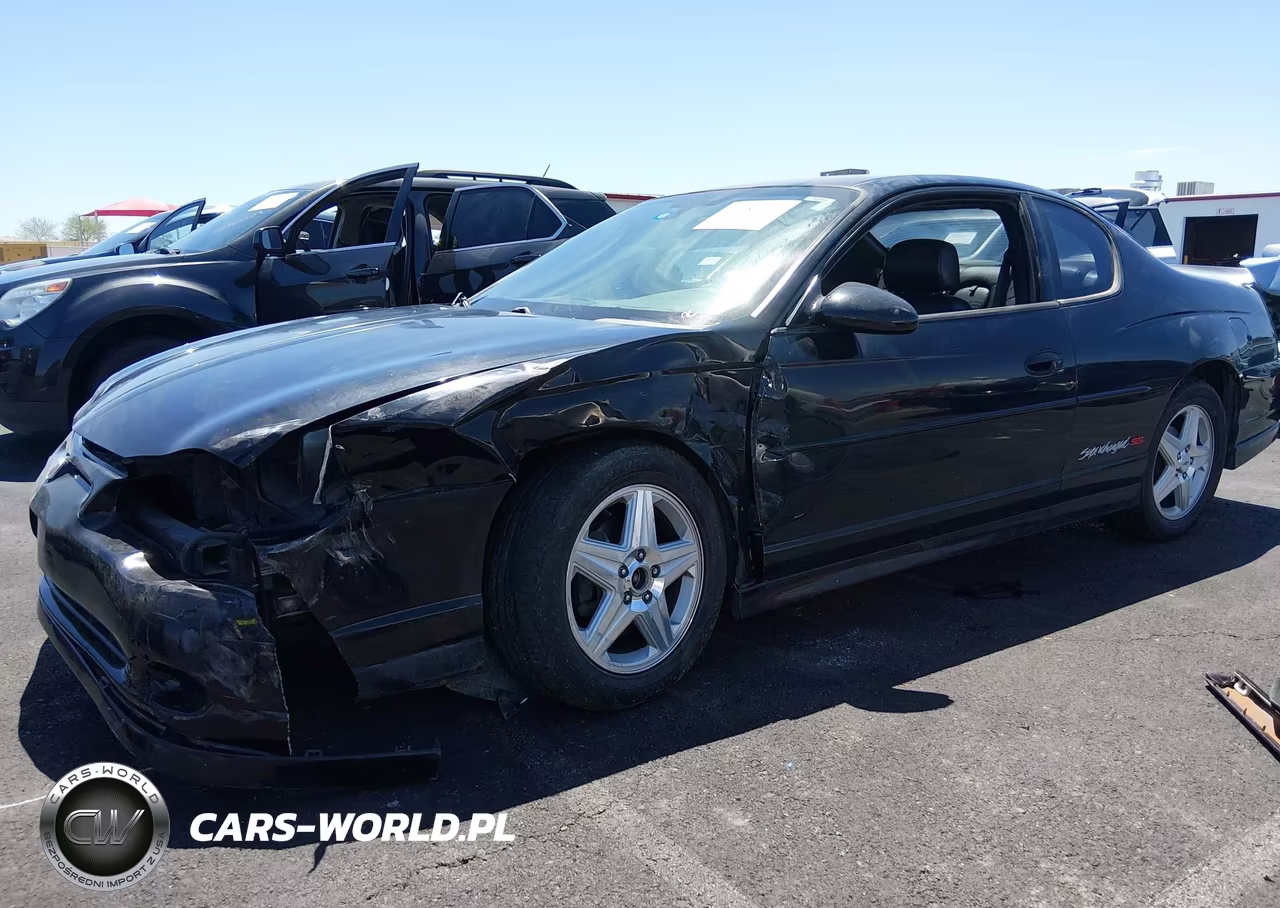 2004 Chevrolet Monte Carlo Supercharged Ss VIN:2G1WZ121549386964 - 2