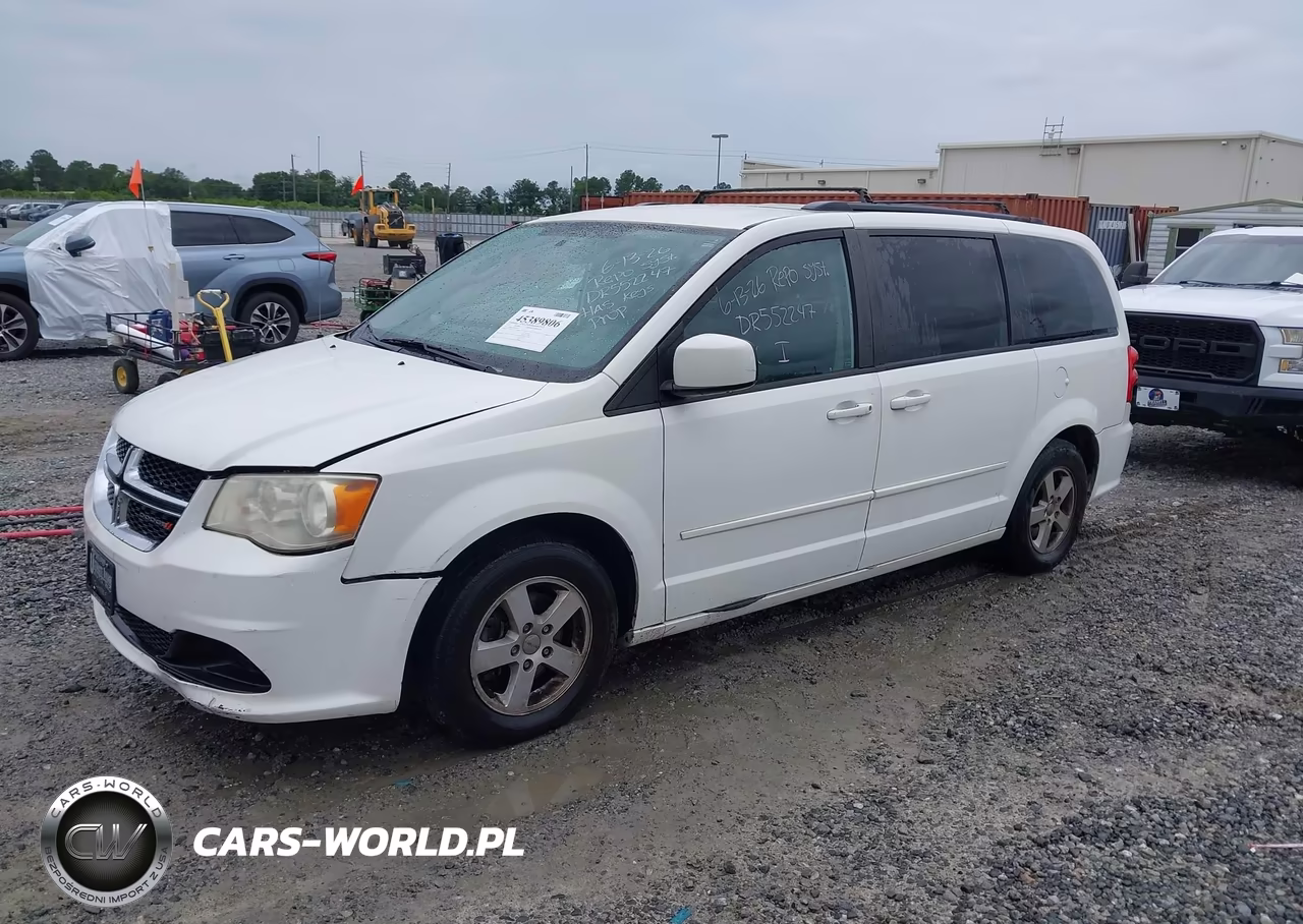 2013 Dodge Grand Caravan Sxt VIN:2C4RDGCG7DR552247 - 2